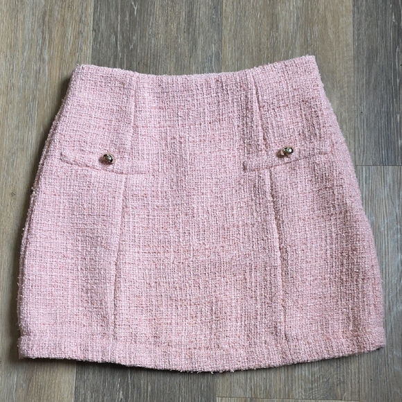 Guess Dresses & Skirts - Guess Pink Tweed Skirt
